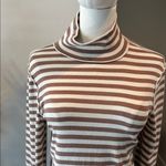 Free People  We The Free Good Good Stripe Turtleneck New! Photo 8