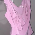 Leith NWT Bodysuit Womens XS Ruffles Sleeveless Dainty Feminine Boho Festival Photo 5