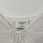 Abercrombie & Fitch  Crochet V-neck Skimming Tank Top Size Medium White Beach Photo 2