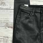 joe's jeans Joe’s Jeans black faux leather skinny jeans size 27 Photo 3