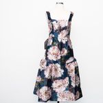 Kay Unger Lydia Tea Length Floral Dress Size 2 Photo 1