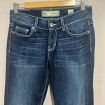 BKE Buckle  Jeans Womens 27 Blue CULTURE Cropped Low Rise Stretch Thick Stitch Photo 1