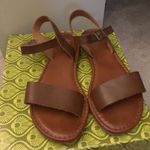 MIA Brown Sandals Photo 0