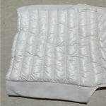 Gap Women’s Primaloft Puffer Quilted Vest Jacket Full Zip in Ivory Frost XL Photo 5