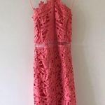 ASTR Lace High Halter Neck Open Back Mini Dress, NWT Photo 1