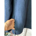L.L.Bean Women's Size Large Regular Full Zip Warm Fleece Jacket Blue Pockets Photo 3