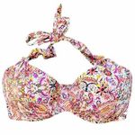 Victoria's Secret Victoria’s Secret Swim Bombshell Bikini Top Bright Floral Multicolor Size 32DD Photo 0