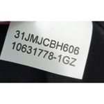 Kasper Womens Suit Set Jacket Skirt Geometric Print Black Blue Size 12 Photo 14