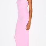 SKIMS NWT  Fits Everybody Lace Long Slip Dress Bubblegum Tonal Photo 2