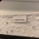 Venus Lascana 100% Cotton Top NWOT Size 14 Eyelet Lace Detail Elastic Sleeves Photo 2