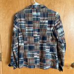Brooks Brothers Patchwork Plaid Blazer Jacket Women Size 6 Madras Multicolor Photo 2