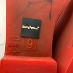 Henry Ferrera Red Rain Boot Red Size 9 Photo 4