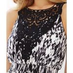 Soma  Lace Appliqué Maxi Dress Women Large White Whimsigoth‎ Retro Loungewear Photo 8