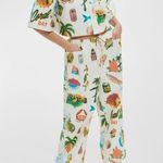 NWT ALEMAIS x Alan Berry Rhys Samaki Cropped Organic Cotton Shirt Women's Size 0 Photo 2