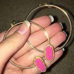 pink and gold hoop Photo 0