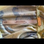 Free People ‎ Yellow Baja Babe Printed Cold Shoulder Short Sleeve Top Size XS Photo 10