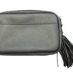 Victoria's Secret Victoria Secret Black Studded Crossbody Purse Handbag Beauty Shoulder Bag Tassel Photo 4