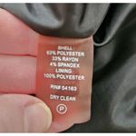 Calvin Klein  Black Sheath Dress With White Piping Sleeveless Sz 6 Lined Photo 9