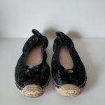 Simply Vera Vera Wang Ethel Blue Patterned Espadrille Flats Size 7½ Photo 2