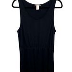 H&M Black Sleeveless Jersey Tank Fit & Flare Dress Elastic Waistline NWOT Large Photo 8