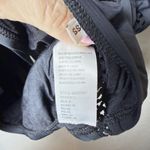 Ella Moss One-Piece Halter Swimwear V-Neck Black Swimsuit Women's Size L Photo 5