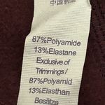 CRZ Yoga  Fleece Lined Leggings Burgundy Purple Size XS Photo 10