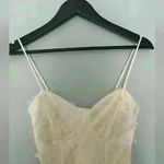 Thirty Thirty LA Ivory Butterfly Mesh Midi Garden Dress XS Photo 11