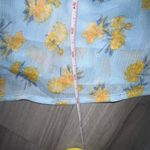 Lush Clothing New LUSH Blue Floral Flowy Long Maxi Dress Women’s Tiered Spring Sundress Sz M Photo 9