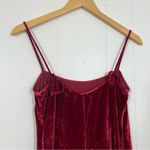 Reformation  Red Velvet Ariana Midi Dress Photo 9