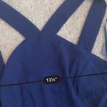 Lulus Lulu’s air of romance navy blue maxi formal dress Photo 3