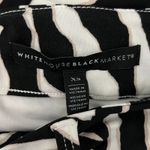 White House | Black Market White House Black Market Skirt Womens XS Black White Zebra Midi Edgy Rocker Photo 5