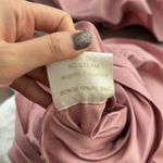 NWOT Kika Vargas Pink Taffeta Angela Short Sleeve Shirt and ela shorts set Photo 11