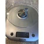 Ted Ott Sterling Silver Turquoise Native American Chief Head Ring 16g Sz 9/9.5 Blue Photo 6