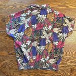 Vintage Alfred Dunner Made in USA Safari Print Top Pink Photo 4