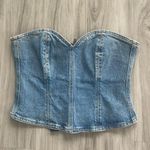 ZARA Denim Top Photo 0