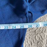 cupio  Womens Cowl Neck Sweater Pullover Long Sleeve‎ Knit Ribbed Blue Size XL Photo 7