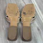 Vince Camuto  canvas leather knotted Selarin open toe sandals shoes size 8.5 Photo 3