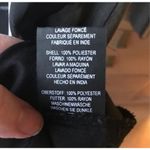 Religion  Fade Skater Dress Black Grey Zipper Back Size Medium Sleeveless Photo 4