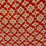 Max Studio 💕💕 Puff Sleeve Tiered Midi Dress Red/Cream Chnml Geo Print Large NWT Photo 10