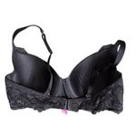 La Senza  Black Rhinestone 38C Bra Photo 3