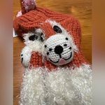 mix no. 6 Fox Novelty Socks Animal Print  Brand One Pair Rust Orange NWT Acrylic Photo 3