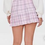 Forever 21 Pink Plaid Skirt  Photo 3
