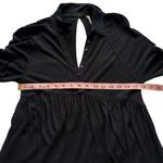 Free People Sz XS Women's Best Girl Long Sleeve Keyhole Back Tiered Tunic Dress Photo 13