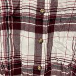 BDG  Urban Outfitters Red & White Plaid Button Down Shirt S Photo 5