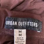 Urban Outfitters  Brown High Waisted Pull On Stretch Straight Maxi Skirt Size M Photo 3