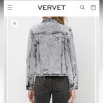 Vervet NWT  Escala - Distressed Black Acid Wash Classic Crop Jacket Photo 1