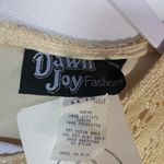 Dawn Joy Fashions Vintage Cream Crochet Lace Sleeveless Maxi Dress Size M Size M Photo 5