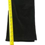 J McLaughlin Womens Black Velvet Stretch Pants Size 14 Minimalist Preppy Neutral Photo 5