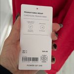 Athleta  Pranayama Wrap Cardigan Red Photo 10