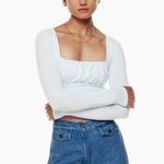Aritzia  Wilfred Free Orbit Top Size Medium Photo 0